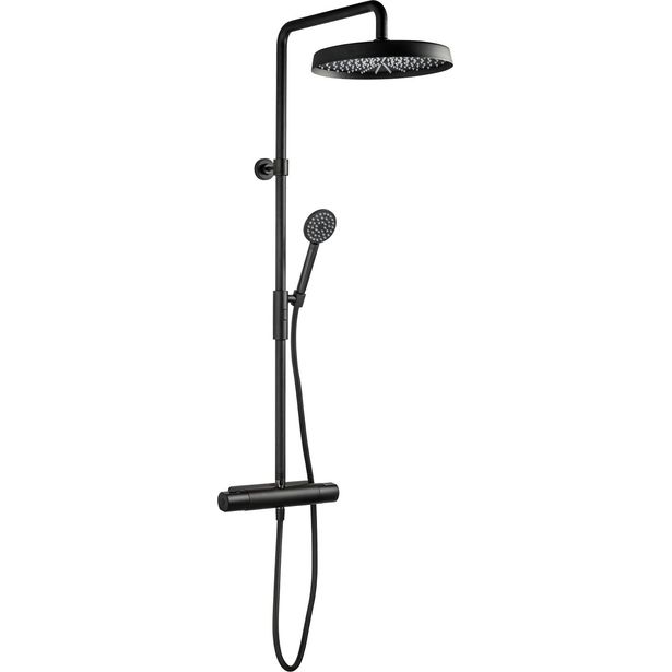 Sadesuihkusetti Tapwell Arman ARM7200, termostaattihanalla, mattamusta