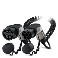 Sähköauton latauskaapeli Phoenix Contact EV-T2G3PC-3AC32A-4, Type2, 3-vaihe, 32A, 4m kierteinen kaapeli