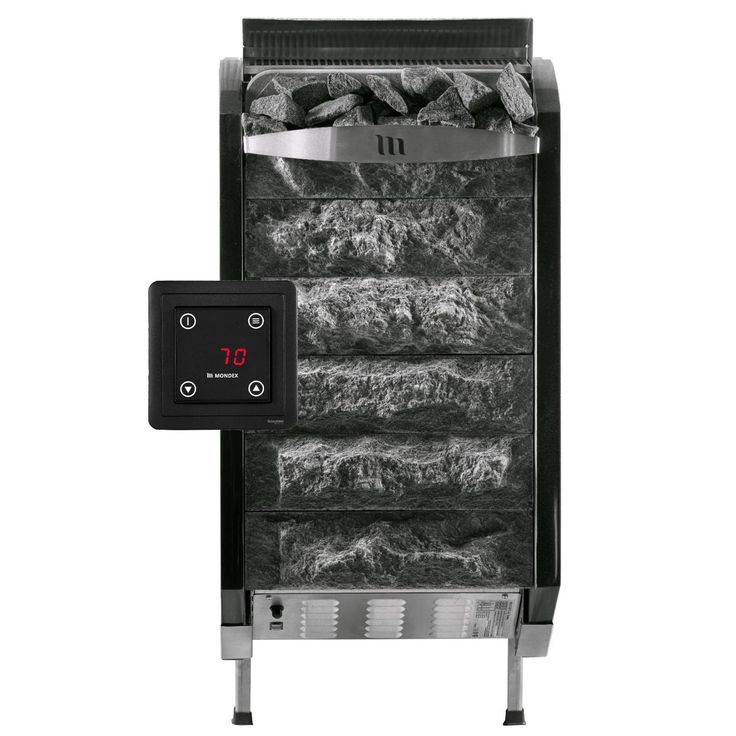 Sähkökiuas Mondex Hiisi E2, 9kW, 7-13m3, erillinen ohjaus
