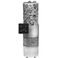 Sähkökiuas Mondex Kaira E2, 6.6kW, 6-9m³, erillinen ohjaus, rst