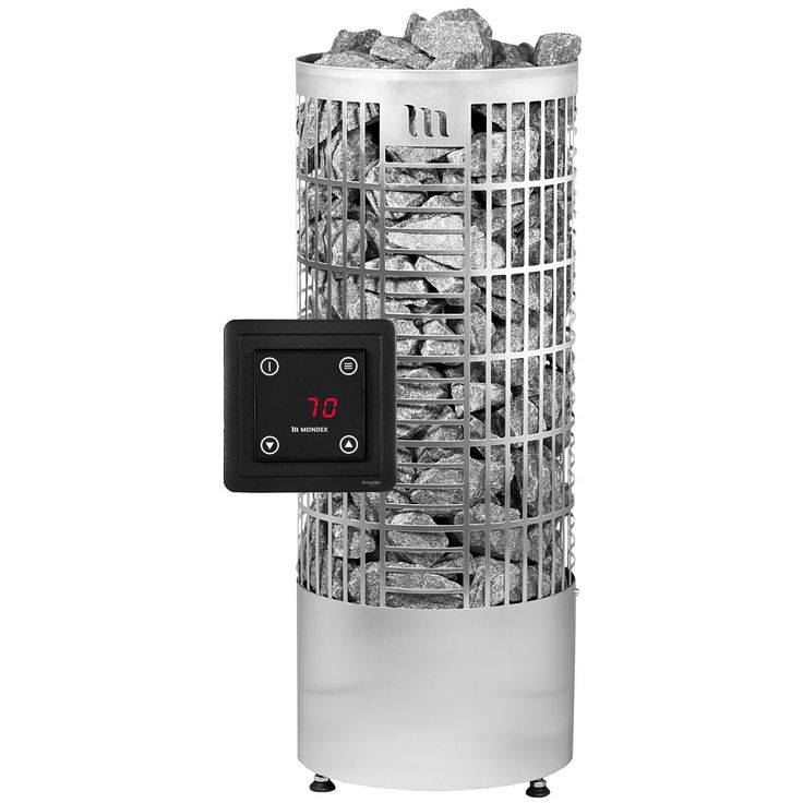 Sähkökiuas Mondex Tahko E2, 10.5kW, 12-22m3, erillinen ohjaus, rst