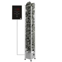 Sähkökiuas SAWO Tower Round Ni2, 6kW, 5-8m³, erillinen ohjaus