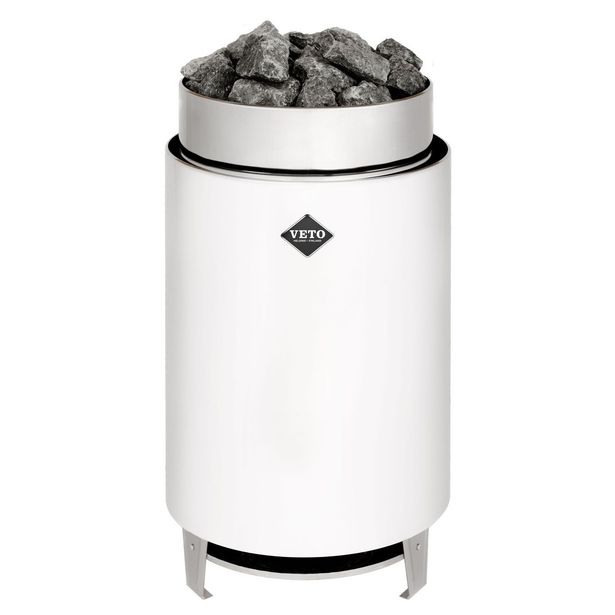 Sähkökiuas VETO SK17, 17.5kW, 18-28m³, erillinen ohjaus, valkoinen