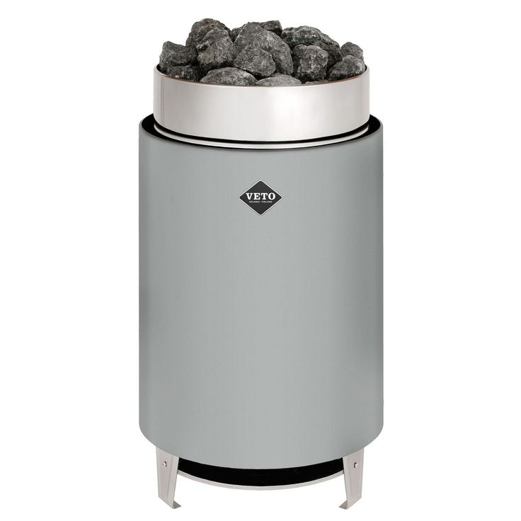 Sähkökiuas VETO SK20, 20kW, 22-32m³, erillinen ohjaus, harmaa