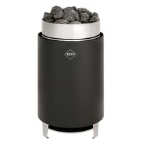 Sähkökiuas VETO SK22, 22.5kW, 25-36m³, erillinen ohjaus, musta