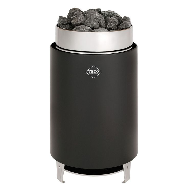 Sähkökiuas VETO SK20, 20kW, 22-32m³, erillinen ohjaus, musta
