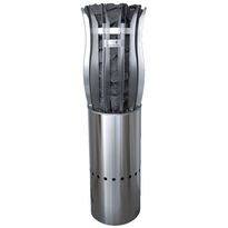 Sähkökiuas Magnum Original Malja, kuituvaloilla, 9kW, 8-15m³, erillinen ohjaus