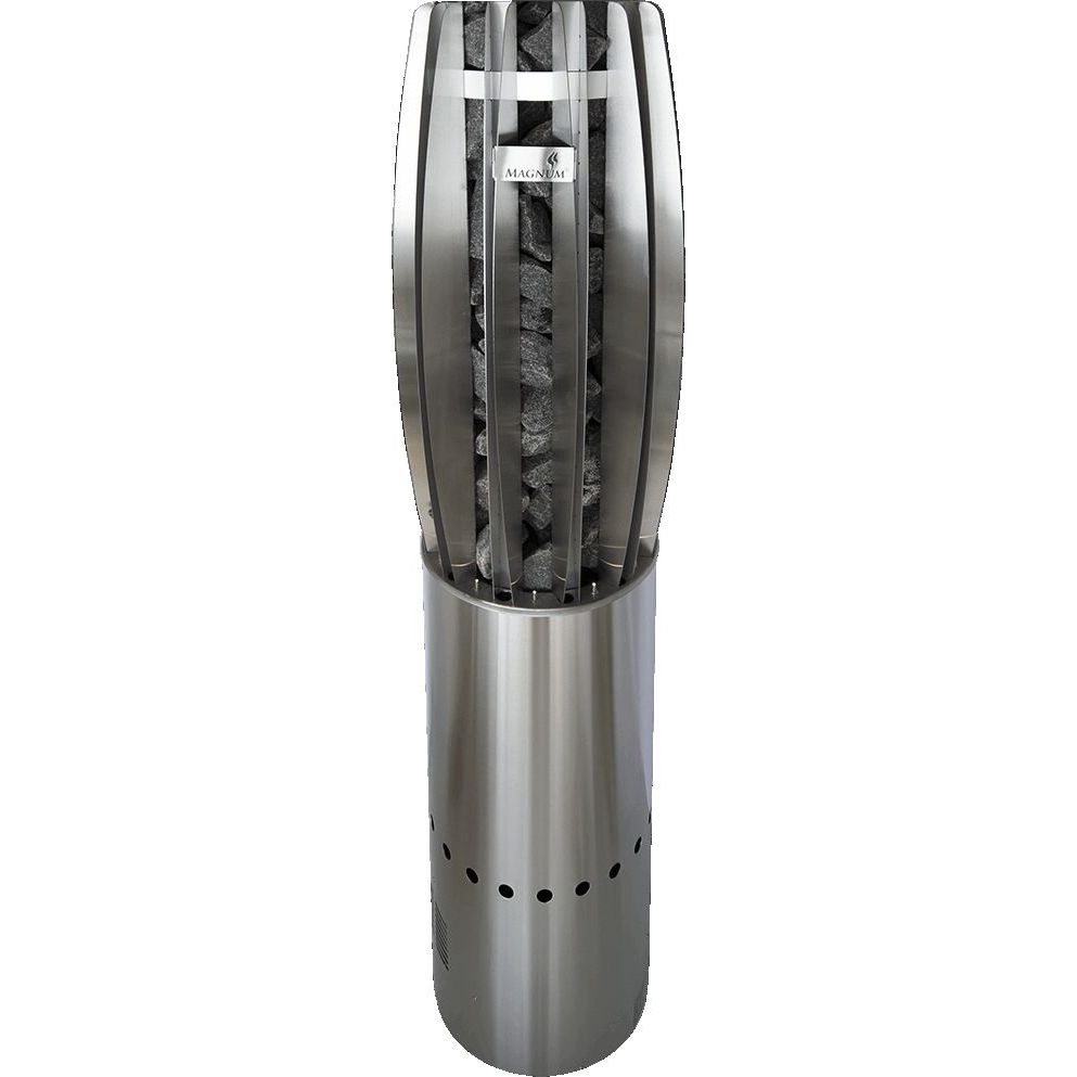 Sähkökiuas Magnum Original Tulppaani, kuituvaloilla, 10.5kW, 10-20m³, erillinen ohjaus