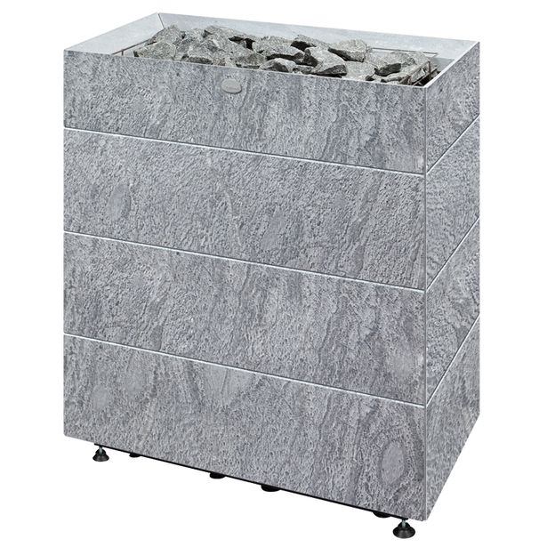 Sähkökiuas Tulikivi Tuisku XL 13.6kW S1, 12-20m³, vuolukivi harjattu, erillinen ohjaus