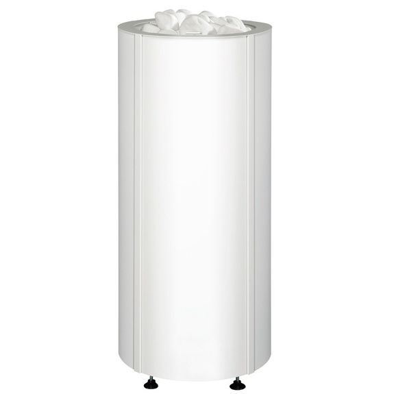Sähkökiuas Tulikivi Sumu 105 E, teräsverhoilu, 10.5kW, 9-15m³, erillinen ohjaus, valkoinen