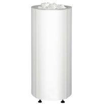 Sähkökiuas Tulikivi Sumu 68 E, teräsverhoilu, 6.8kW, 5-9m³, erillinen ohjaus, valkoinen