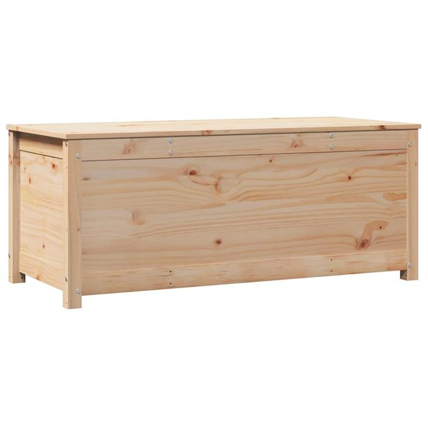 Säilytyslaatikko 110x50x45,5 cm täysi mänty (23539)