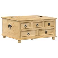 Säilytyslaatikko Corona 90x78x45 cm täysi mänty (02770)