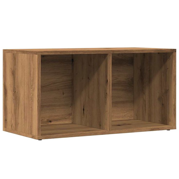 Säilytyslaatikko LP-levyille käsityöläinen tammi 69,5x34x36 cm (55787)