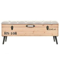 Säilytyspenkki 110 cm täysi kuusi (39294)
