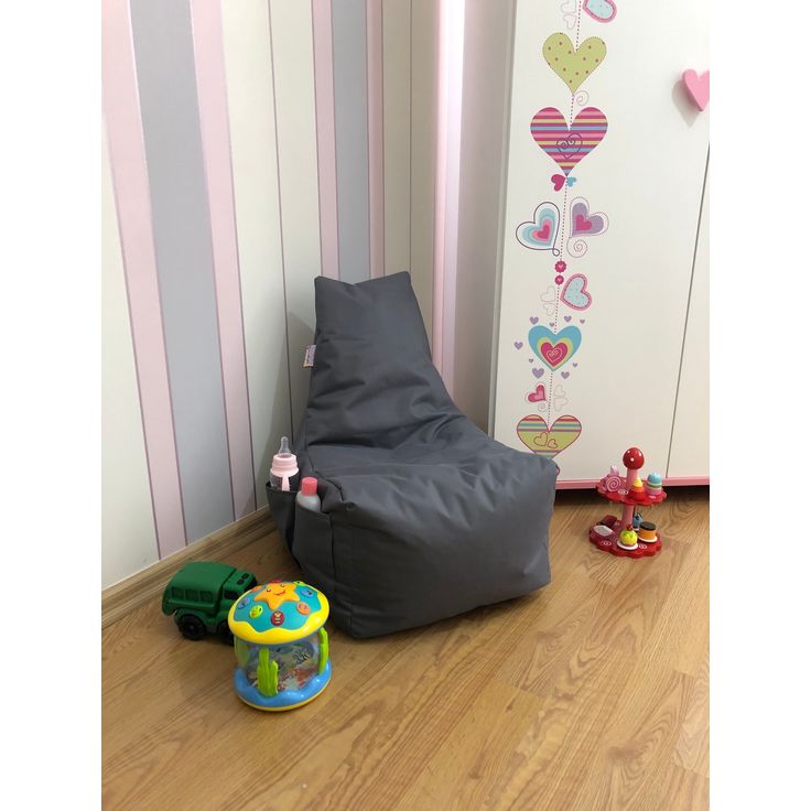 Säkkituoli Linento Furniture Acelya, harmaa