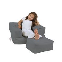 Säkkituoli ulos Linento Garden Kids Pouffe, eri värejä