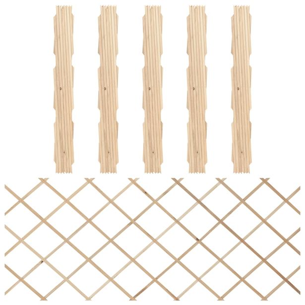 Säleaidat 5 kpl kuusi 180x80 cm