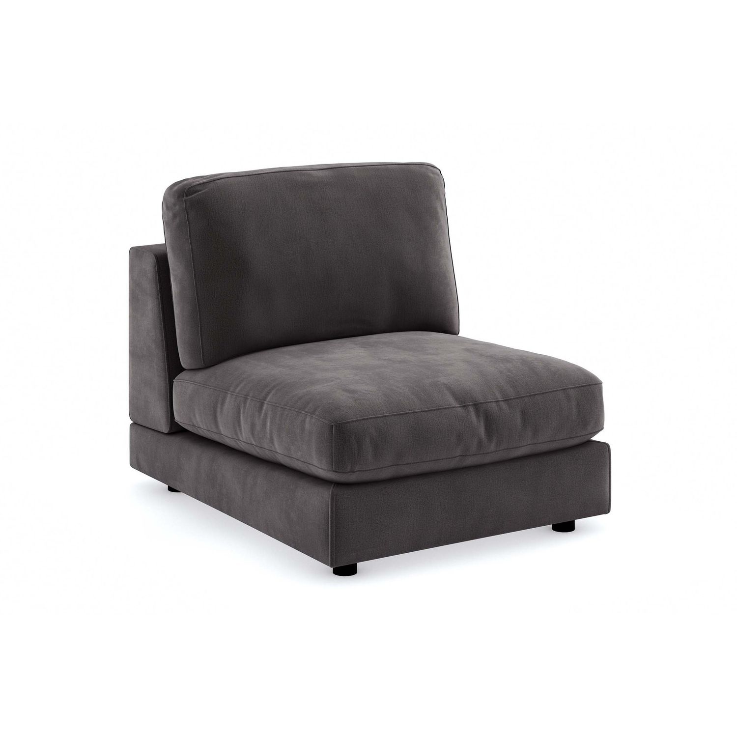 Samettikeskimoduuli Concept 55 Arken 90cm tummanharmaa