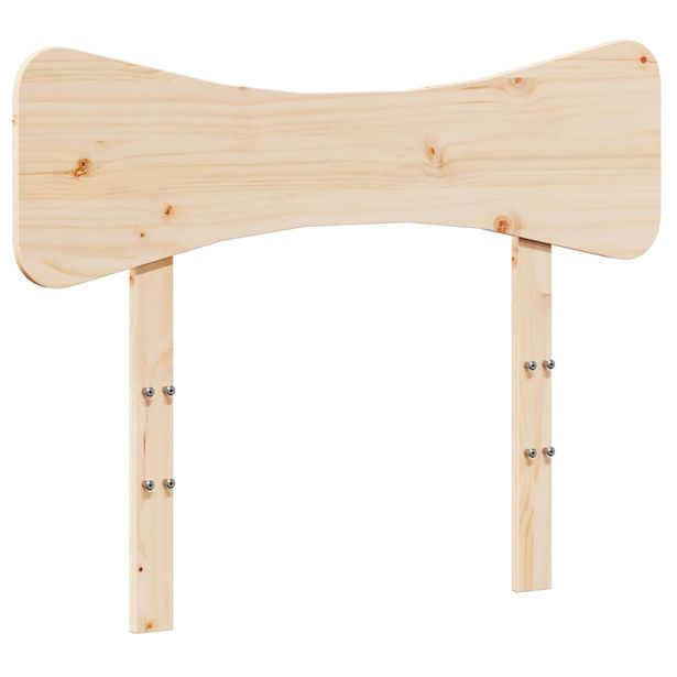 Sängynpääty 100 cm täysi mänty (44789)
