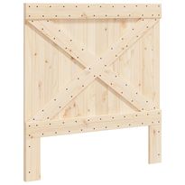 Sängynpääty täysi mänty, eri kokoja ja malleja (31807)