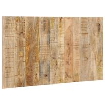 Sängynpääty 140 cm Massiivipuuta mango (17500)