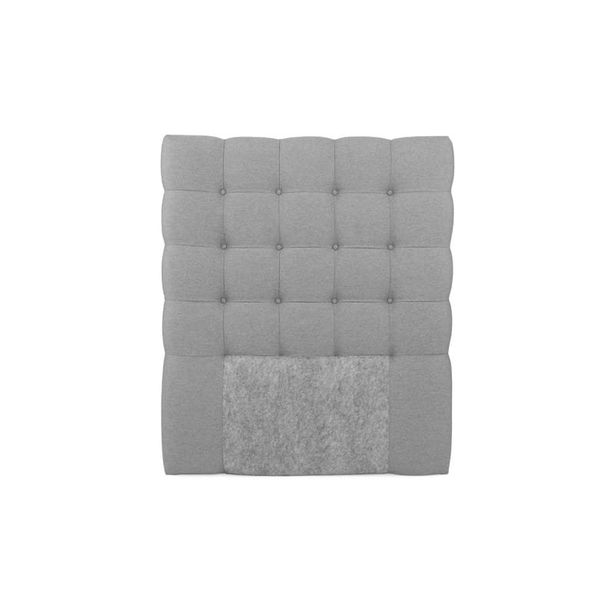 Sängynpääty Berg & Strand Royal 105cm Napit vaaleanharmaa