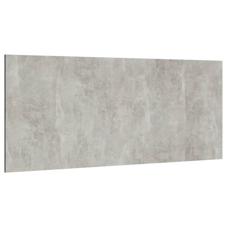 Sängynpääty betoninharmaa 200x1,5x80 cm tekninen puu (11047)