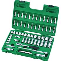 Hylsysarja Sata 3/8&quot;, 60 osaa, salkussa