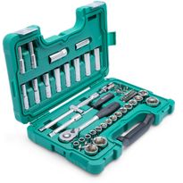 Hylsysarja Sata 1/2&quot; 6-K, 60 osaa, salkussa