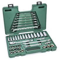 Mekaanikon työkalusarja Sata 3/8&quot;, 7-24mm, 42 osaa, salkussa