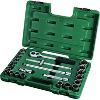 Hylsysarja Sata 1/2&quot; 12-K, 24 osaa, rasiassa