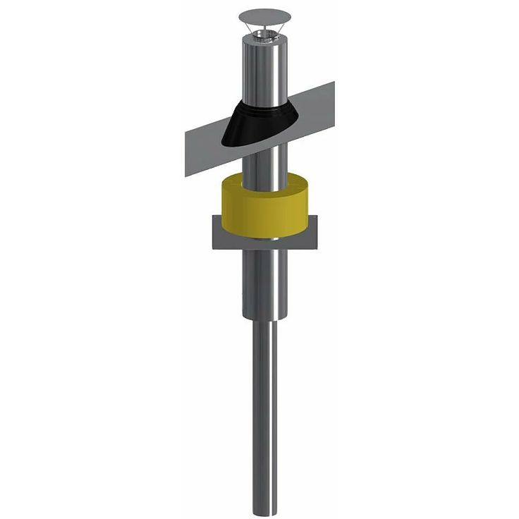Saunan piippupaketti Schiedel EKO, Ø115mm, rst, savupellillä