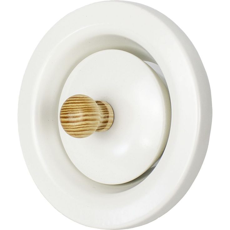 Saunaventtiili Pisla 280, Ø100mm, valkoinen