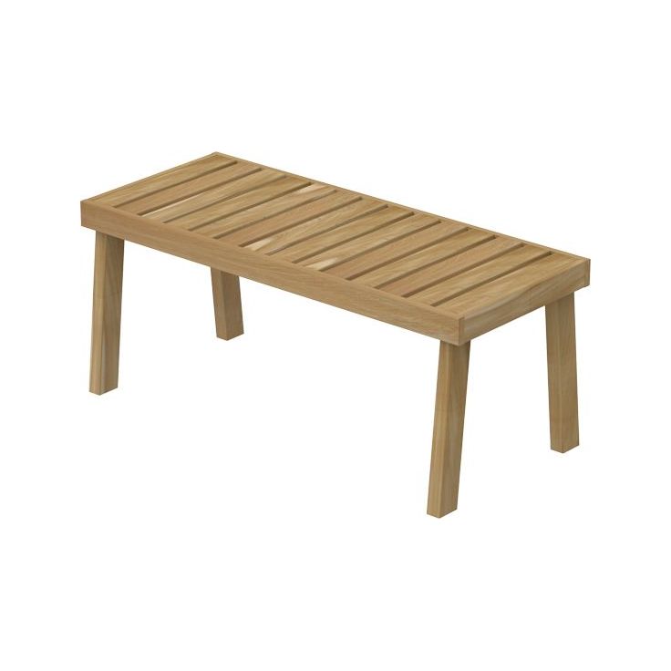 Puinen saunapenkki SAWO, 1220x500x500mm, setri