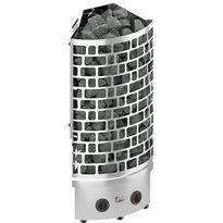 Sähkökiuas SAWO Aries Corner Premium, 9kW, 8-13m³, kiinteä ohjauskeskus