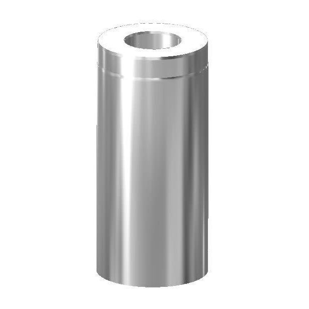 Hormijakso Schiedel Ø115mm, 500mm, kirkas ruostumaton teräs