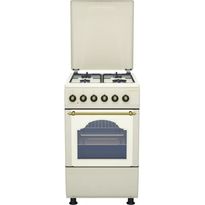Kaasuliesi Schlosser FS5403MAZC sähköuunilla, 50 cm, beige