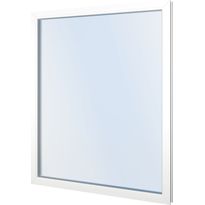 Seicom Classic 3K 3-lasinen kiinteä PVC-ikkuna, A-malli