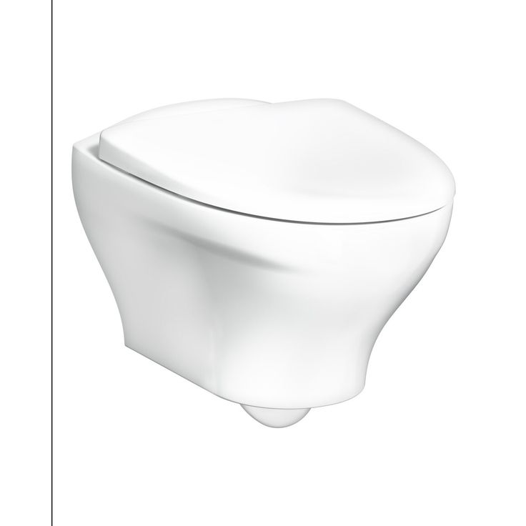 Seinä-WC-istuin Gustavsberg Estetic, Hygienic Flush, Soft Close/Quick Release -istuinkansi, C+, mattavalkoinen