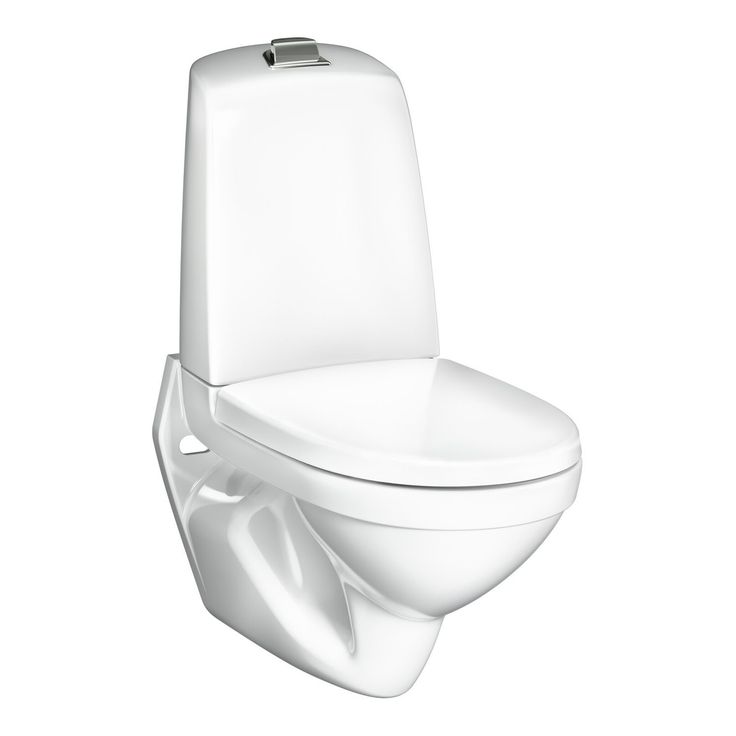 Seinä-WC-istuin Gustavsberg Nautic, 1522 -ulkoisella säiliöllä, Hygienic Flush
