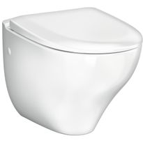 Seinä-WC-istuin Gustavsberg Nautic 1530, piiloasennus, Hygienic Flush, Soft Close -istuinkannella