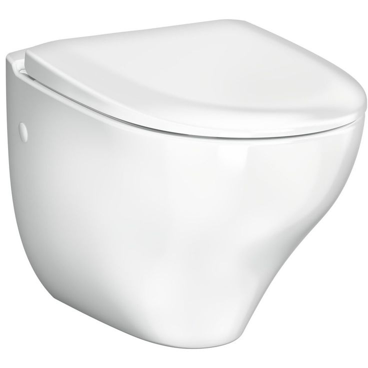 Seinä-WC-istuin Gustavsberg Nautic 1530, piiloasennus, Hygienic Flush, Soft Close -istuinkannella