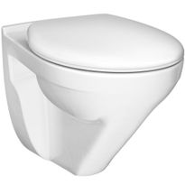 Seinä-WC-istuin Gustavsberg Nordic3 3630, Hygienic Flush, vakioistuinkannella