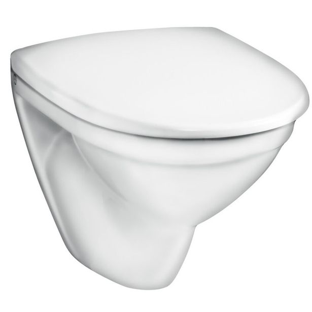 Seinä-WC-istuin Gustavsberg Nautic, standardi-istuin