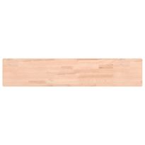 Seinähylly 100x20x4 cm täysi pyökki (56020)