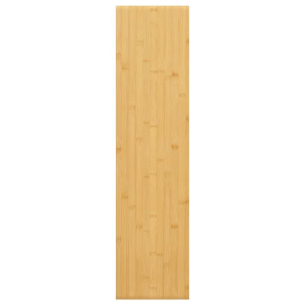 Seinähylly 80x20x1,5 cm bambu (52726)