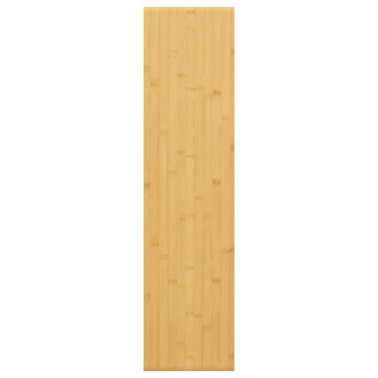 Seinähylly 80x20x1,5 cm bambu (52726)