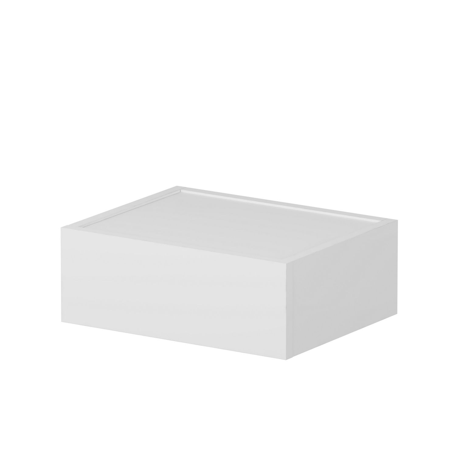 Seinähylly Linento Furniture Luminia, valkoinen