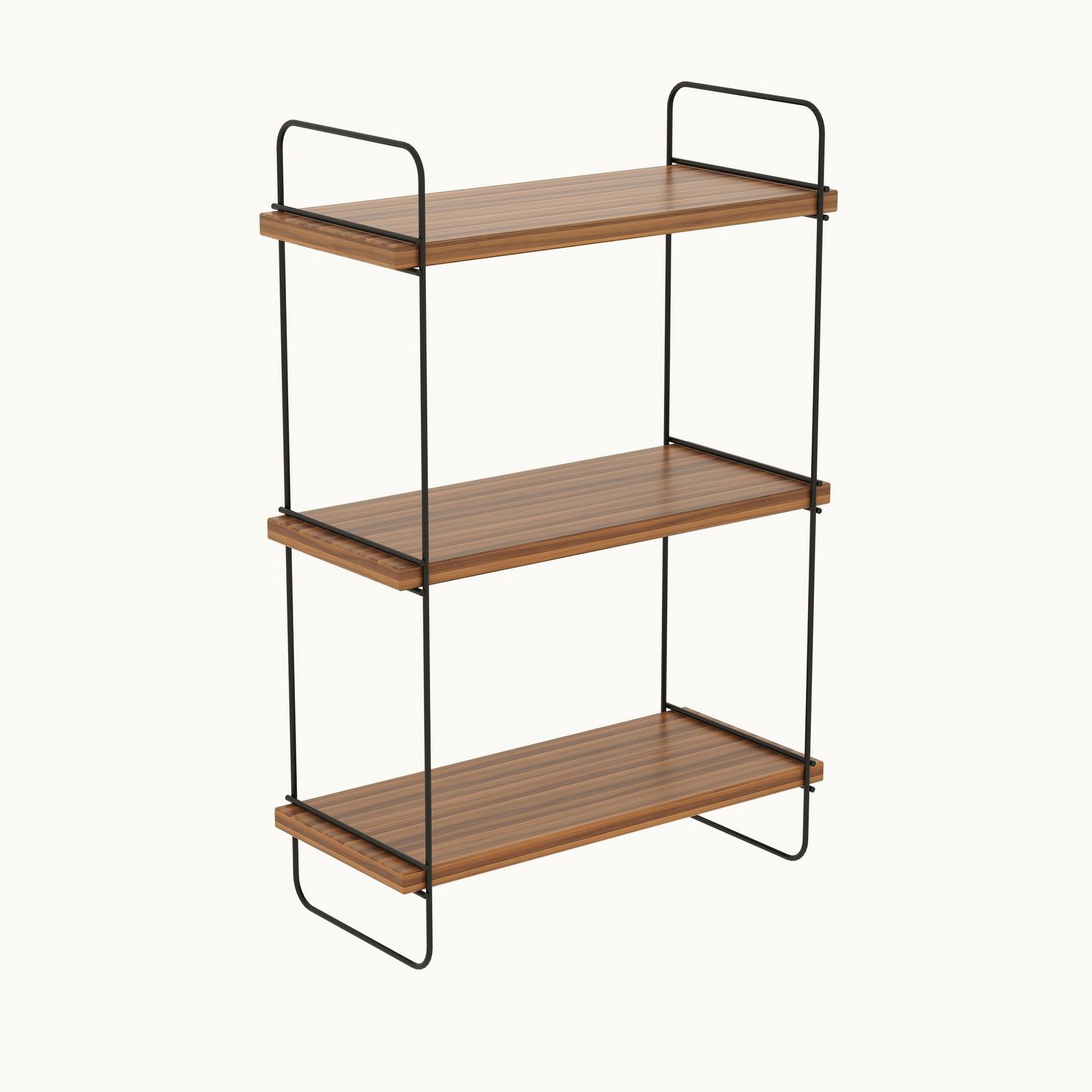 Seinähylly Linento Furniture Pulalis, pähkinäpuu